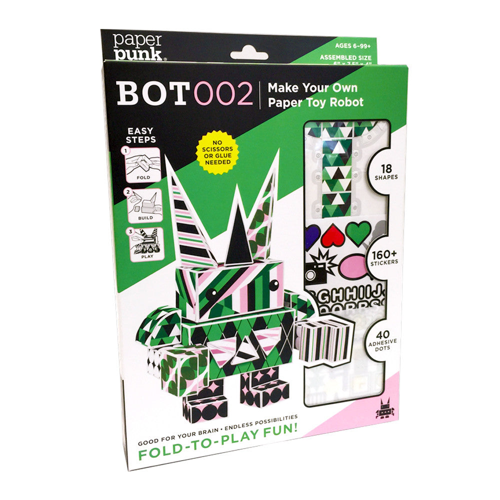 Paper Block Bot Paper Punk
